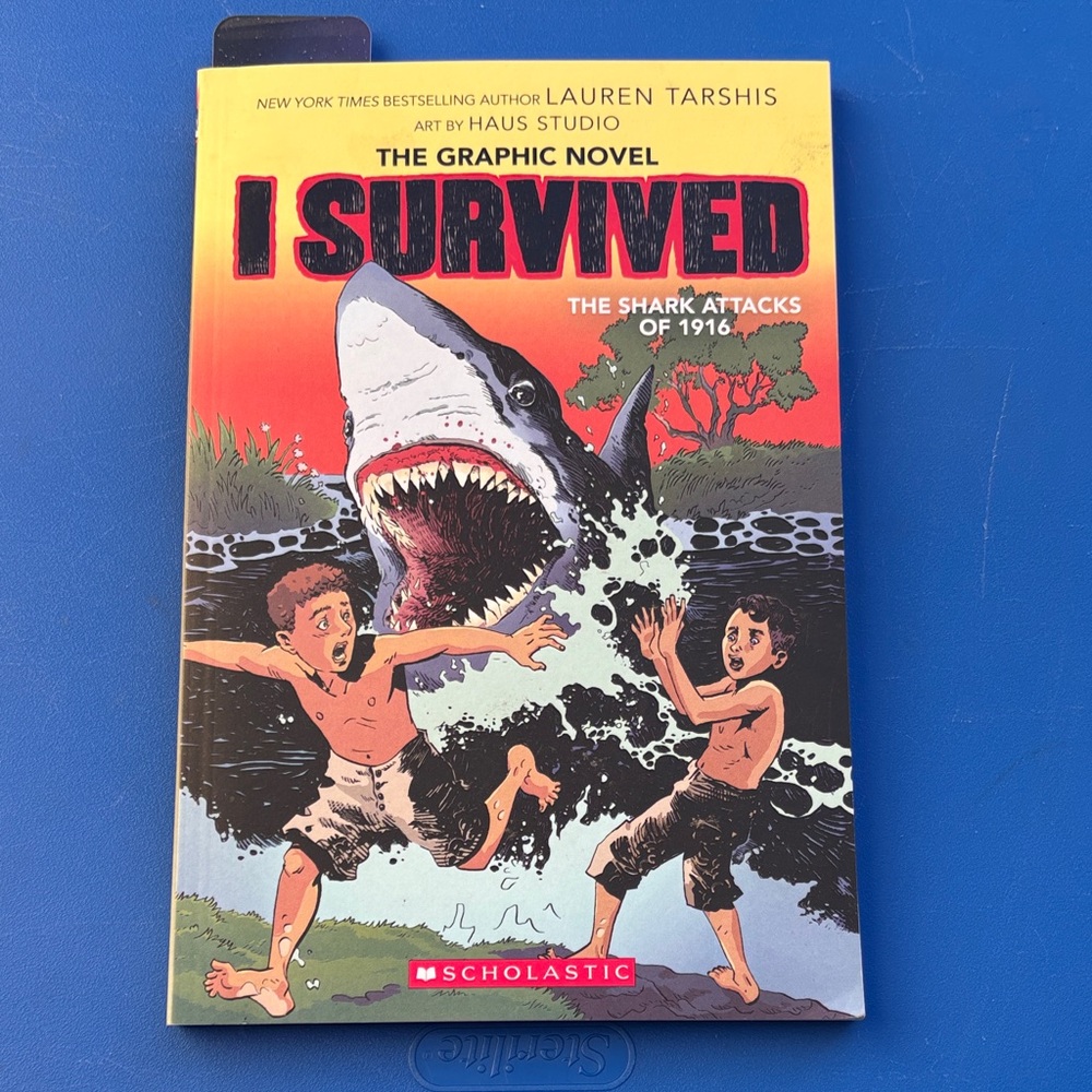 I Survived The Graphic Novel The Shark Attacks of 1916 Like New Condition‎